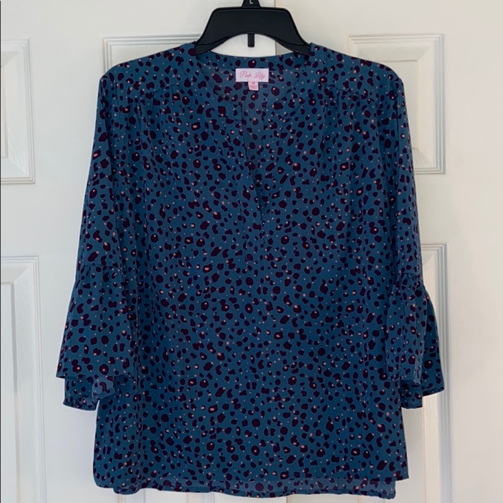 NWOT Pink Lily Boutique - 3/4 Blouse - M